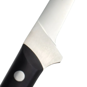 Couteau à filet flexible de 6 pouces en acier inoxydable, lame étroite, couteau de cuisine professionnel pour désosser et tailler le poisson avec manche noir - Product Image 2