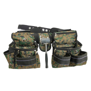 Leather Electrician Telecom Utility <b>Tool</b> Pouch Bag <b>Belt</b> Loop - Product Image 5