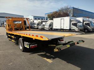 Camion de remorquage Dongfeng Diesel, camion de remorquage à deux essieux, camion de livraison, charge de 3 tonnes, 4 tonnes, 5 tonnes, camion remorque en vente - Product Image 3