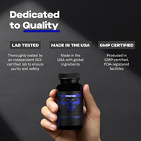 Capsules personnalisées pour augmenter la testostérone, développer des muscles plus forts, stimulants de testostérone pour hommes, améliorant l'endurance et la force