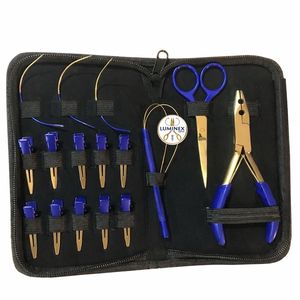 Kit Completo de Pinzas Profesionales para Extensiones de Cabello con Herramientas de Acero Inoxidable para Aplicación, Remoción y Mantenimiento para Peinado - Product Image 3