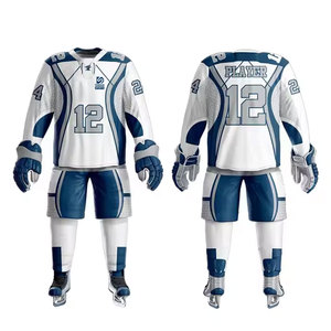 Uniforme de Hockey sobre Hielo para Hombre, Tendencia Actual, Hecho en Pakistán, 100% Poliéster, Secado Rápido, Ligero, Nuevo Diseño, Superventas, Servicio OEM - Product Image 1