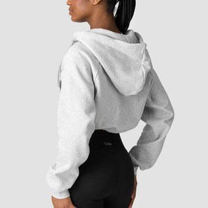 Vente en gros OEM Personnalisé – Nouveaux sweats à capuche zippés noirs pour femmes, anti-plis, respirants, pour l'entraînement et les activités sportives - Product Image 2