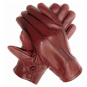 Gants de conduite unisexes en cuir à doigts entiers avec poignets élastiques – Gants de conduite élégants en cuir pour femmes, doux au toucher - Product Image 3