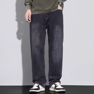 Pantalones de Pierna Recta de Lona OEM para Hombre, Talla Grande, Transpirables, Ecológicos, de Peso Medio, Estilo Americano, Casuales, Otoño Invierno 2025 - Product Image 6