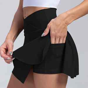 Shorts Deportivos de Alta Calidad para Mujer, con Tela Elástica Suave, Tecnología de Secado Rápido que Absorbe la Humedad y Protección Antiarrugas - Product Image 4