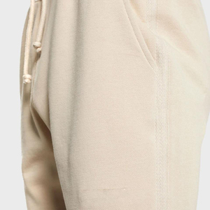 Mid Waist Eco-Friendly Quick Dry Cotton Joggers Material Drawstring Closure Breathable OEM Service Custom <b>Men</b> Joggers - Product Image 3