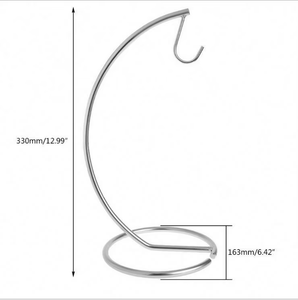 Classic Metal Banana Holder Hanging Fruit <b>Stand</b> Circle Shape Storage Basket for Kitchen Neatening - Product Image 4