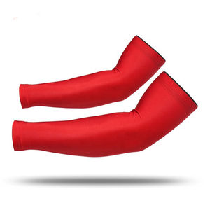 Mangas de compresión deportivas para hombre, para entrenamiento físico, actividades al aire libre, protección UV UPF30, material de nailon, longitud larga - Product Image 3