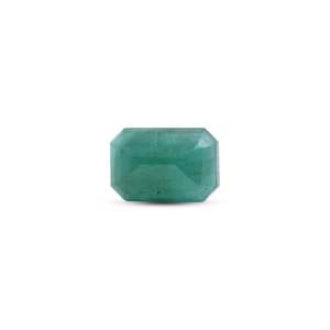 Natural Zambian Emerald Cut Loose Gemstone 12.55 Carat for Fine Jewelry - Product Image 2