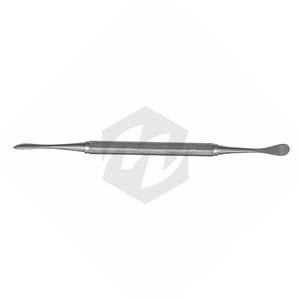 Élévateur périostal dentaire 18 cm, double extrémité, pointes émoussées de 10 mm avec manche creux, instrument chirurgical de qualité supérieure pour usage dentaire - Product Image 6