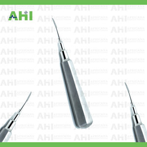 เครื่องมือถอนฟันสแตนเลส AHI ปลายโค้ง 2 มม. สีเงิน ผลิตในปากีสถาน ได้รับการรับรองมาตรฐาน CE - Product Image 5