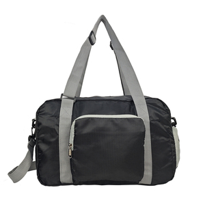 Wholesale Fashion Duffel <b>Bag</b> In Water Resistant Polyester Foldable Large Capacity Zipper Closure Custom Logo Travel - Product Image 1