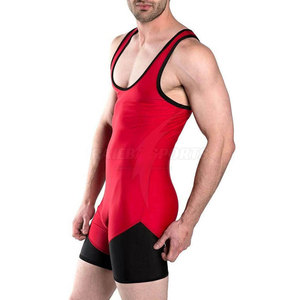 Hot Selling New Design <b>Wrestling</b> Suit Custom Logo Printed <b>Wrestling</b> Gear <b>Singlet</b> For <b>Men</b> In Low Price - Product Image 6