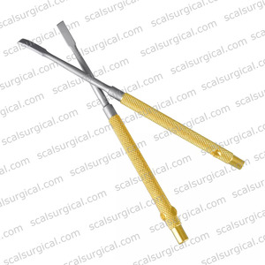 Cincel para Septo Freer de 6.5 Pulgadas (16 cm) y 4 mm de Ancho, Instrumento Quirúrgico de Rinoplastia ENT, Cincel para Septoplastia de Acero Inoxidable - Product Image 5