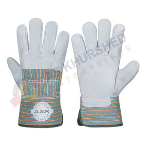 Guantes de seguridad de impacto superior con forro de algodón Agarre mejorado para construcción pesada y tareas industriales - Product Image 1