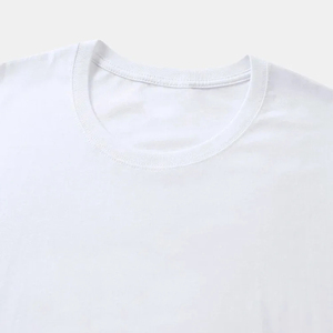 T-shirts en flanelle pour hommes de qualité supérieure, col en V, vêtements de fitness pour adultes, tissu en coton respirant 220g, séchage rapide, motif uni - Product Image 3
