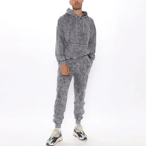 Pantalones de chándal de algodón retro lavado unisex, estilo urbano, holgados, desgastados, joggers, marca casual, ropa urbana, venta al por mayor OEM - Product Image 6