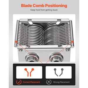 Lama di Ricambio Industriale per Affettatrice di Carne in Acciaio Inox 7 mm, Modello 90, per Alimenti Morbidi Disossati - Product Image 5