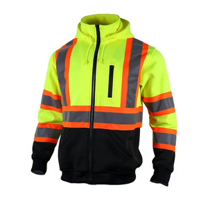 Sudadera de Seguridad Resistente para Hombre con Diseño Reflectante, Ideal para Obras de Construcción, Trabajo Industrial y Uso Diario - Product Image 1