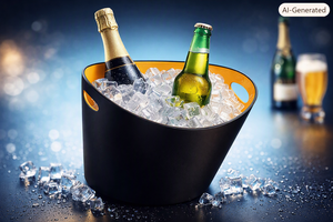 plastic ice bucket,wing ice bucket - Product Image 3