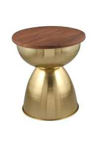 Mesa de Centro Moderna con Tapa Cuadrada, Estructura de Madera y Metal, Forma y Color Personalizables, Diseño Ligero y Duradero para Sala de Estar o Villa - Product Image 4