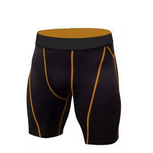 New Summer Solid <b>Compression</b> <b>Shorts</b> for Outdoor Marathon Running <b>Men's</b> High Elastic Fitness High Waist Multi-Pocket - Product Image 4
