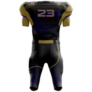 Uniforme de Fútbol Americano Personalizado para Hombre, Cosido a Medida, Ropa Deportiva Personalizada, Antiarrugas, Transpirable - Product Image 3