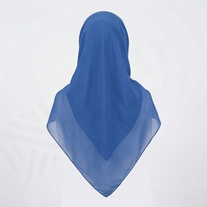 Fabricant Professionnel – Nouveauté Automne : Voile de Coton Crêpé Uni Respirant à Impression Numérique Longue, Écharpe Musulmane Douce pour Femme - Product Image 2