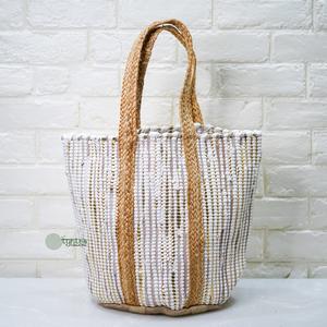 Sacs à bandoulière Tyntra 2026 en jute et coton de style bohème pour femmes, design élégant à fermeture ouverte pour la plage, les fêtes et le shopping - Product Image 6