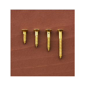 Vis à bois en laiton de haute qualité, fixations durables pour la menuiserie et l'assemblage du bois - Product Image 5