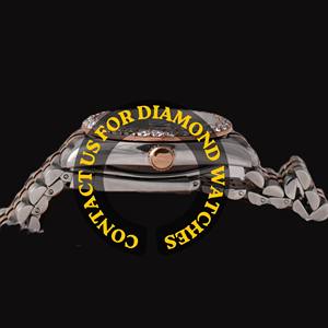 Reloj de Pulsera Personalizado de Alta Calidad con Diamantes Moissanite, Esfera Cuadrada con Números Romanos, Completamente Adornado con Piedras, Disponible al Mejor Precio del Mercado - Product Image 3