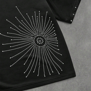 บริการ OEM เสื้อยืดดีไซน์ล่าสุด ผ้าฝ้าย 100% แบบยูนิเซ็กซ์ โลโก้ด้านหน้า ถักทออย่างดี ระบายอากาศได้ดี แห้งเร็ว ไม่ยับ สไตล์สตรีท - Product Image 5