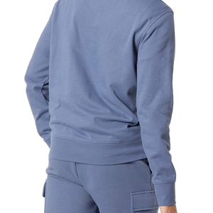 Prix d'usine En stock Séchage rapide Sweat-shirt homme à manches longues surdimensionné uni grandes tailles en promotion - Product Image 2