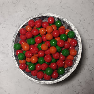 ลูกปัดลายเรซินสีรุ้งผสมลูกปัดคริสตัลหลากสีดีไซน์หรูหราและสวยงามสำหรับทำเครื่องประดับ - Product Image 6