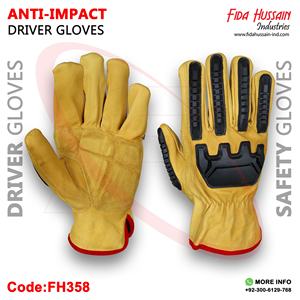 Guantes de conductor personalizados de protección contra impactos de alta calidad para uso diario 2025 guantes de soldadura Tig al por mayor guantes de cuero de Pakistán - Product Image 3