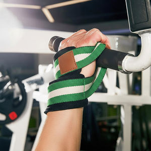 Sangles de musculation en néoprène en forme de 8 pour entraînement de force en salle de sport, sangles de levage robustes en forme de 8 antidérapantes - Product Image 6