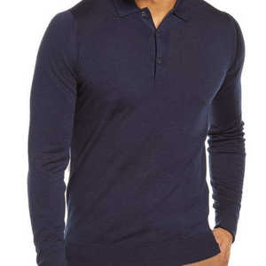 Camisetas Polo de Manga Larga de la Mejor Calidad, 100% Algodón, Camisa para Hombre, Camisetas Polo Personalizadas de Poliéster/Algodón, Soporte OEM 2026 - Product Image 5