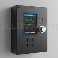 IPS TN 3,5 Zoll 300 Nits TFT LCD Display-Modul LCM COG FPC Stecktyp Kundenspezifisches Panel-Display-Modul für Automobilbildschirme