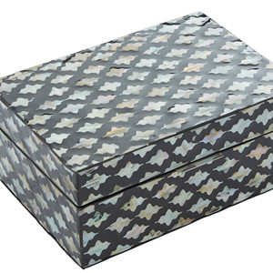 High Quality Mother of Pearl Decorative <b>Box</b> Mother of Pearl White Inlay <b>Box</b> Storage Handmade Home Decorative Accessories Packing - Product Image 4