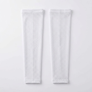 Mangas de compresión unisex personalizadas de algodón, ajuste ceñido, absorbentes de sudor, para gimnasio y running, color liso, compresión absorbente para brazos. - Product Image 4