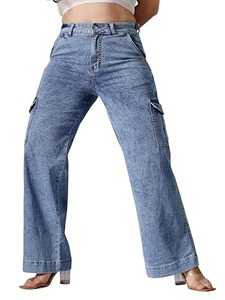 Retro Vintage Flare Women's Denim Jeans <b>Boot</b> Cut Mid Waist Eco-Friendly & Washable - Product Image 2