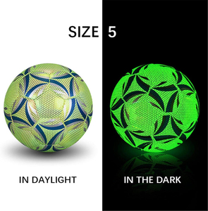 Wholesale Official Size 5 PU Leather Soccer <b>Ball</b> for Training and Match Non-Slip Lightweight BRG Soccer <b>Balls</b> - Product Image 4