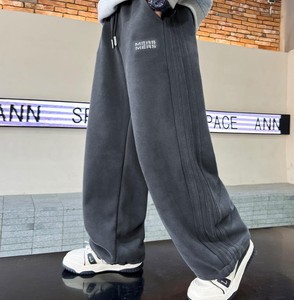 Pantalon de survêtement athlétique pour garçons, nouvelle collection automne 2025, séchage rapide, coupe droite, léger, longueur intégrale - Product Image 2
