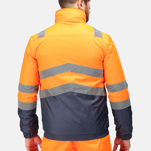 New Style High Visibility Reflective <b>Jacket</b> With Custom Logo Lightweight Fabric Made Working <b>Jackets</b> For Factory And <b>Worker</b> - Product Image 3
