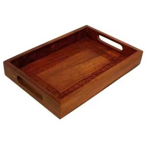 Bandeja de Servir de Madera de Lujo, Plato Decorativo para Servir Comida en Bodas, Fiestas y Recepciones - Product Image 6
