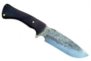Premium drop <b>profile</b> steel campsite preparation outdoor Utility <b>Tool</b> with ebony wood Handle - Product Image 3