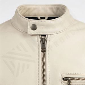 Veste de moto en cuir PU respirant pour homme de qualité supérieure, nouvelle arrivée, hiver, protections amovibles, personnalisable - Product Image 4