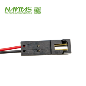 ชุดสายไฟแบตเตอรี่แบบกำหนดเอง Molex 70107 สายเคเบิลตัวเมีย 2 พิน ผู้ผลิต OEM - Product Image 2
