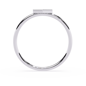 Anillo de Diamantes Hexagonales de Platino para Mujer, Anillo de Compromiso de Lujo, Certificado GIA, Color D Natural - Product Image 4